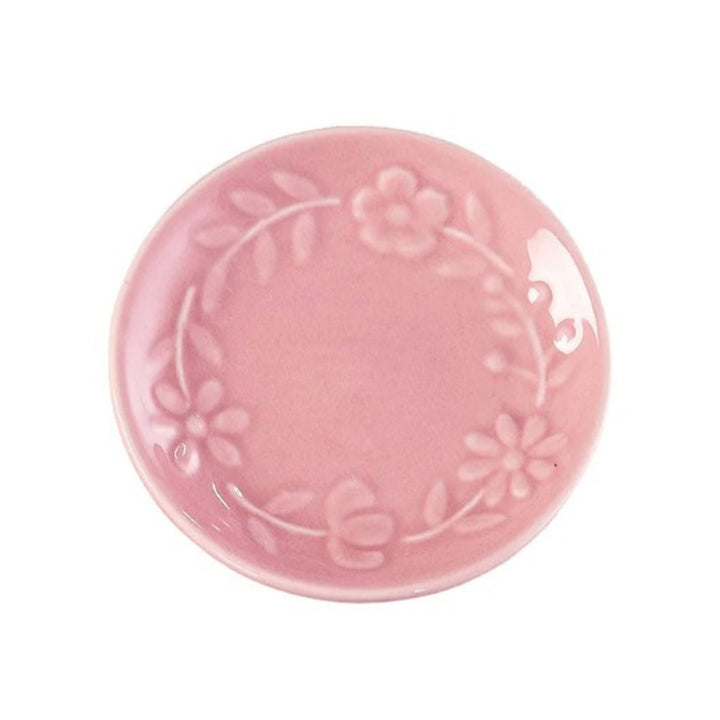 Spring Floral Embossed Trinket Dishes
