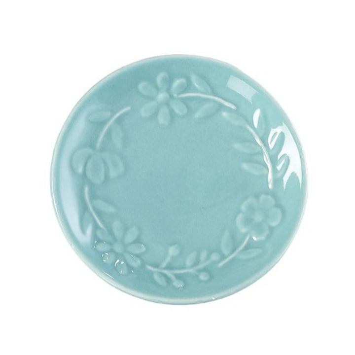 Spring Floral Embossed Trinket Dishes
