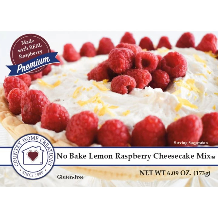 No-Bake Lemon Raspberry Cheesecake Mix