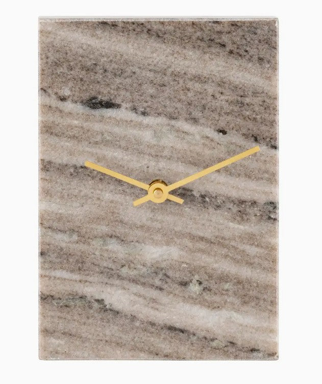 Morchino Marble Rectangle Table Clock