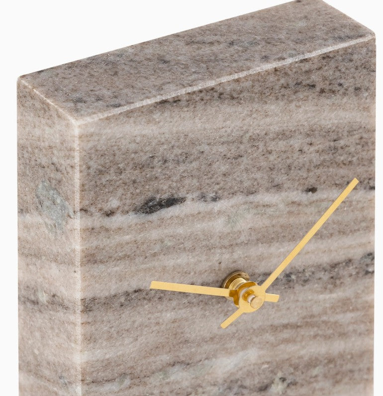 Morchino Marble Rectangle Table Clock