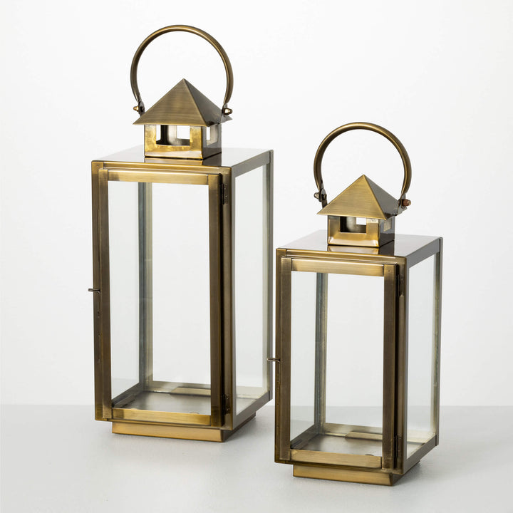 Powdered Bronze Lanterns