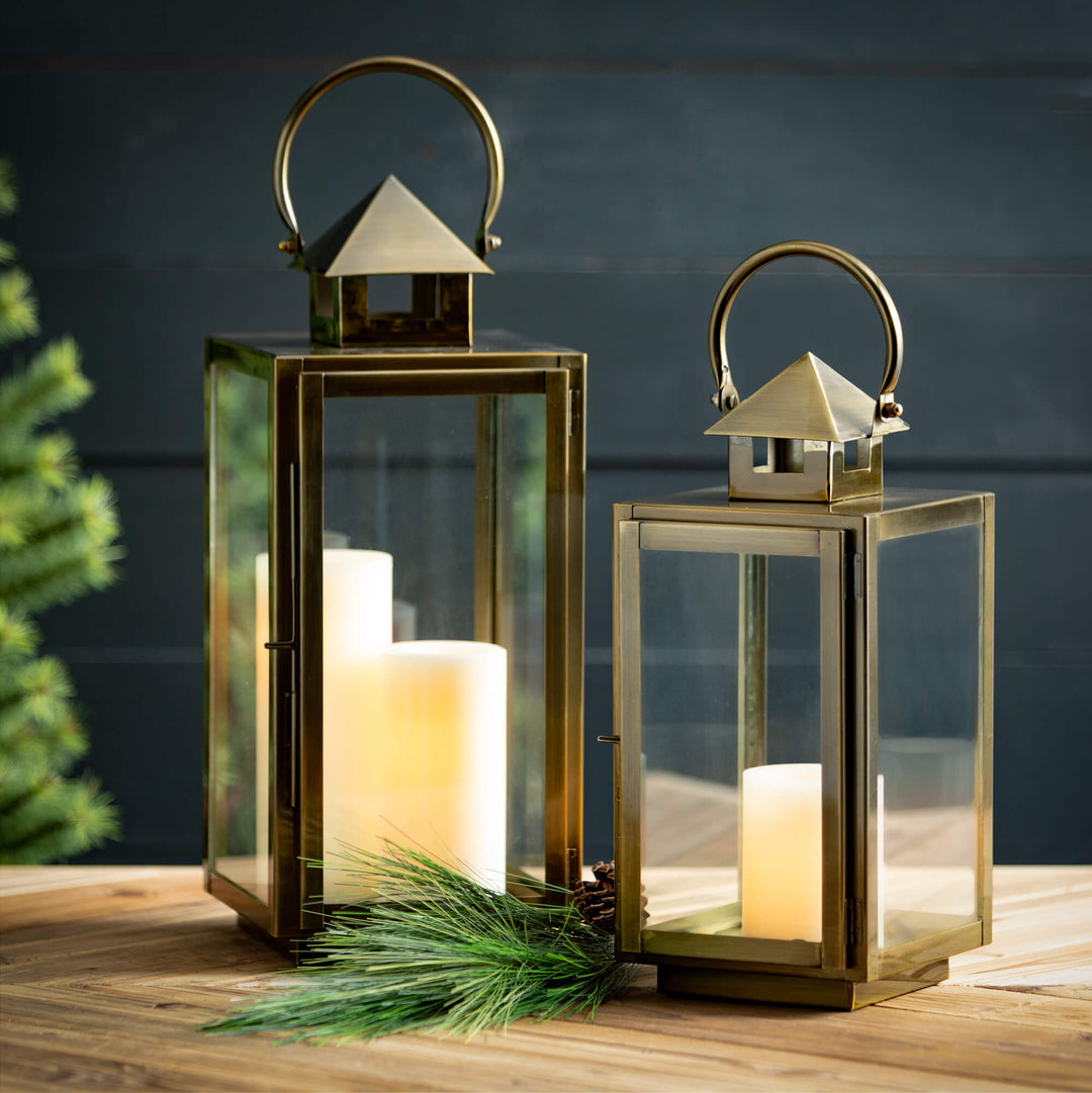 Powdered Bronze Lanterns