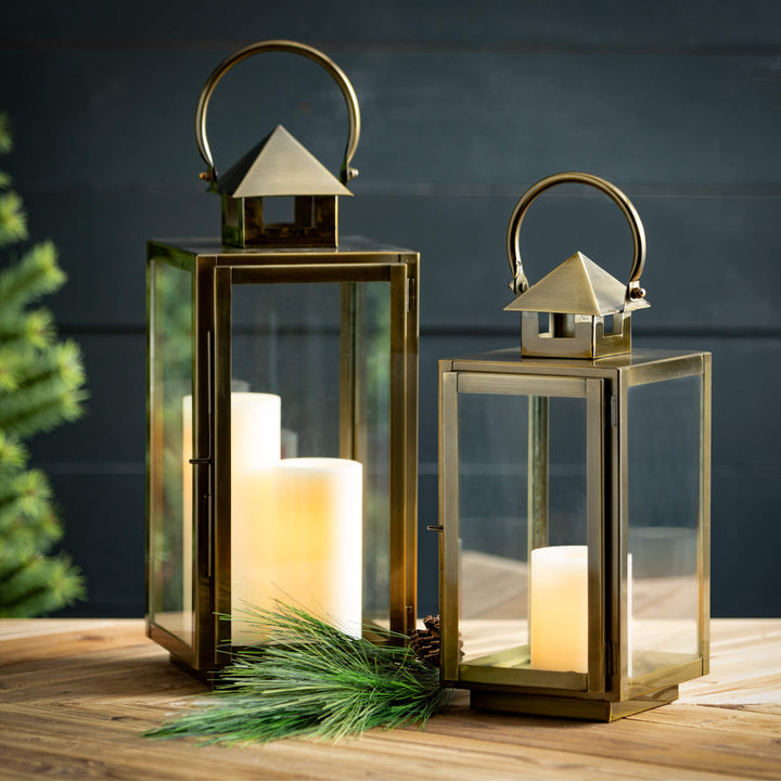 Powdered Bronze Lanterns