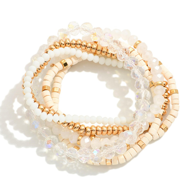 Mixed Media Stretch Bracelets