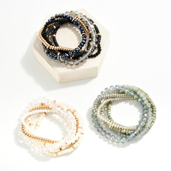 Mixed Media Stretch Bracelets