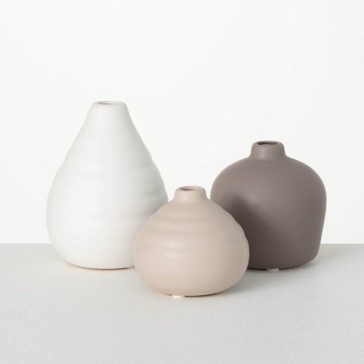 Neutral Compact Vases