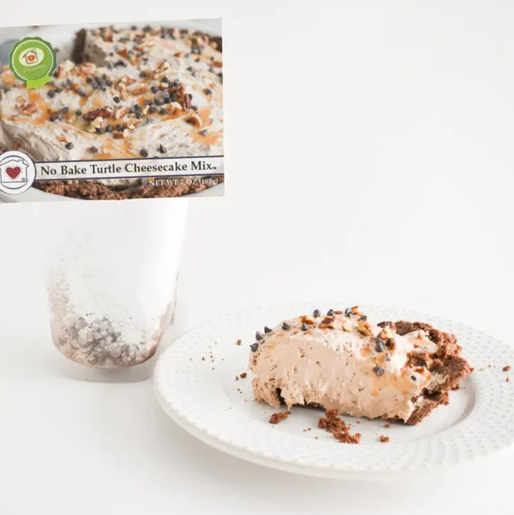 No Bake Turtle Cheesecake Mix