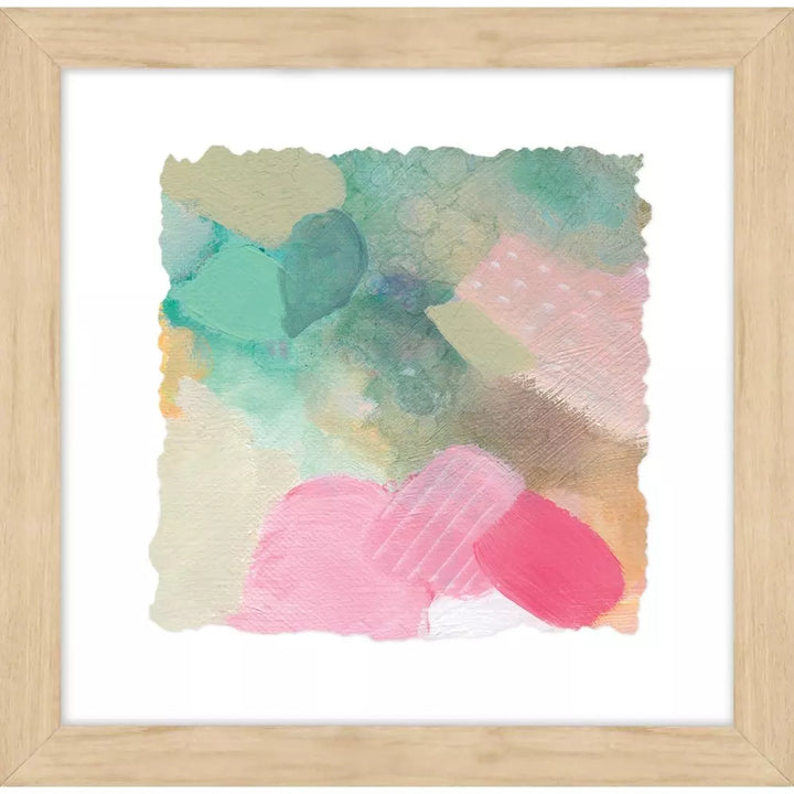 Seaglass Pastels Framed Wall Art