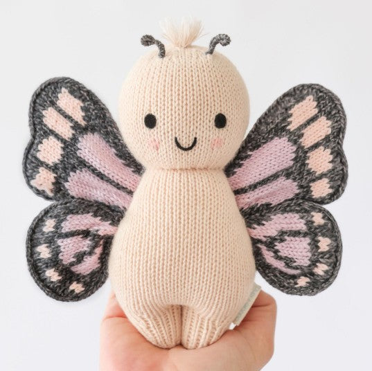 Peach Baby Butterfly- Cuddle+Kind