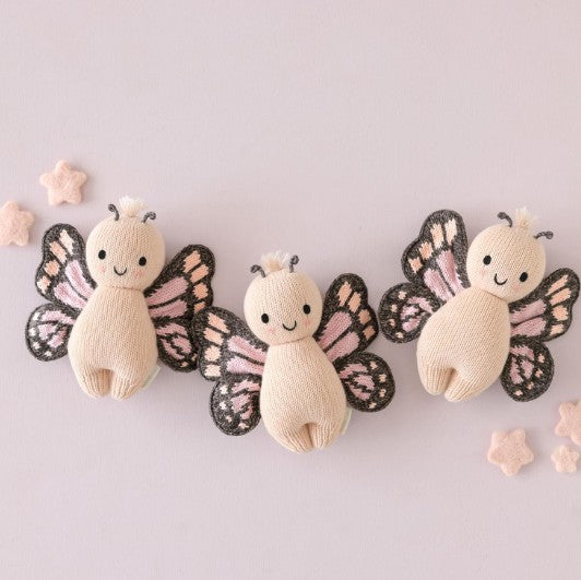 Peach Baby Butterfly- Cuddle+Kind