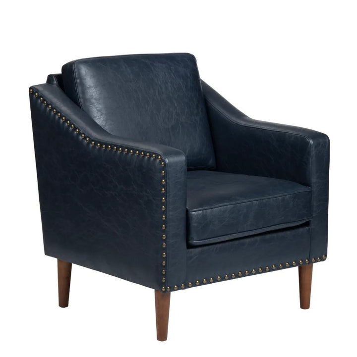 Rothwell Faux Leather Accent Chair