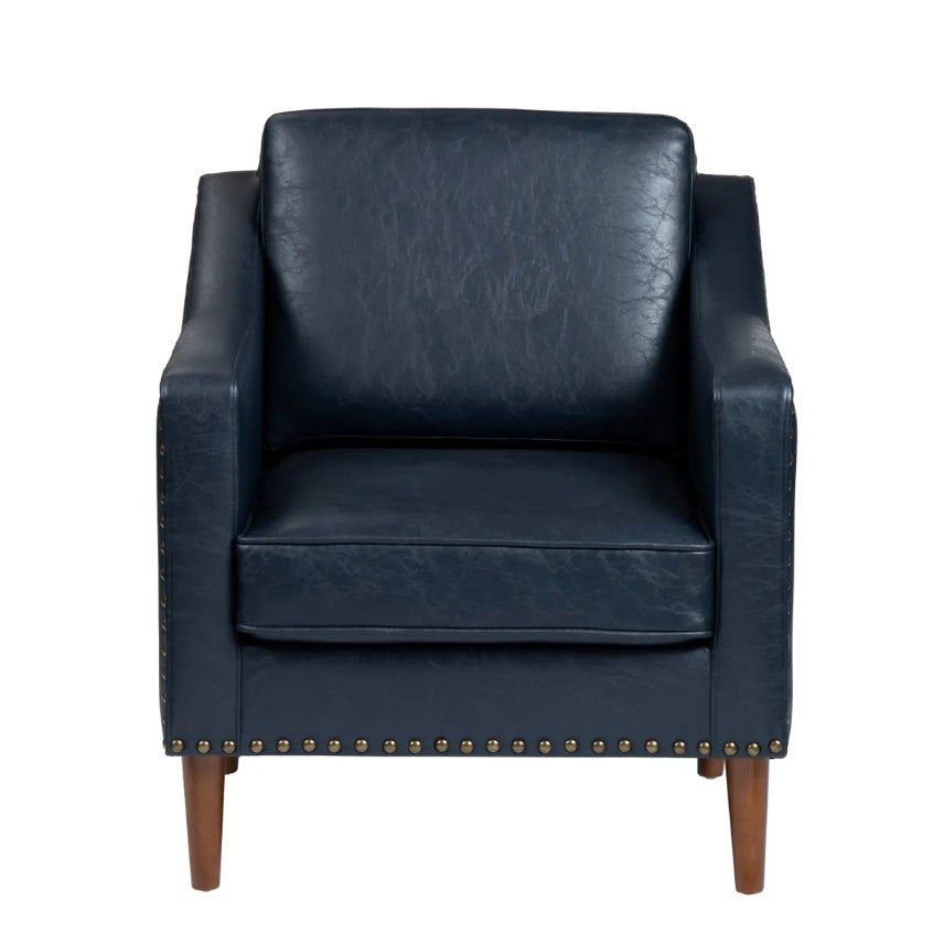 Rothwell Faux Leather Accent Chair