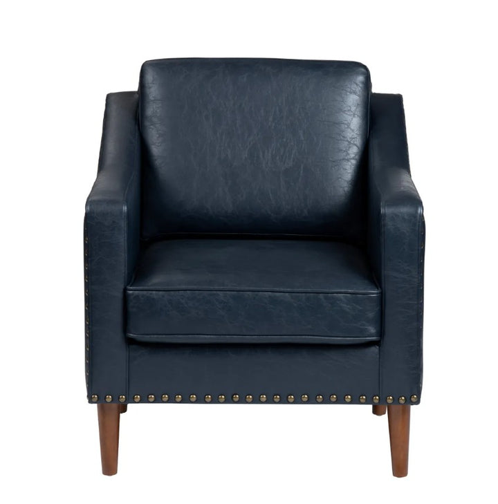 Rothwell Faux Leather Accent Chair
