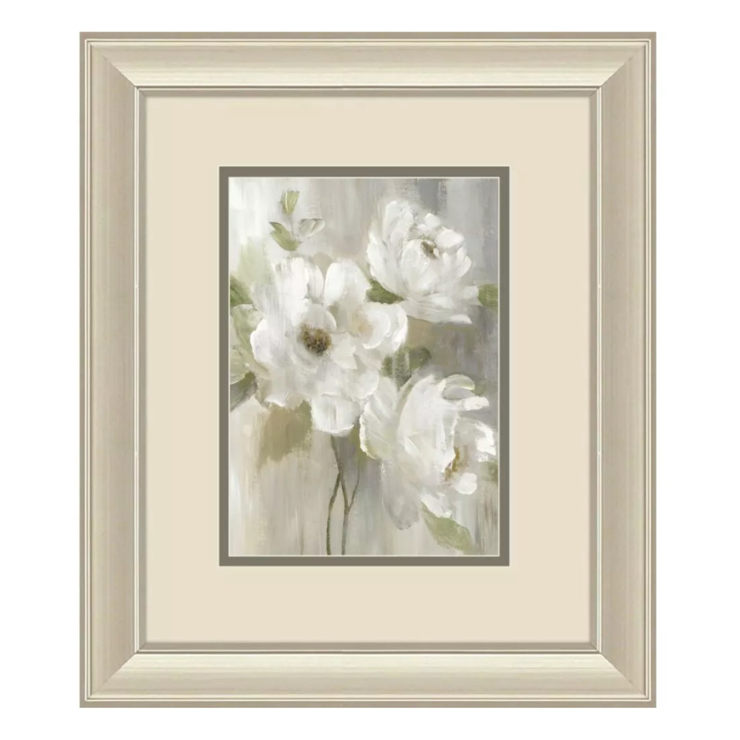 Soft Poppy Trio Framed Wall Art