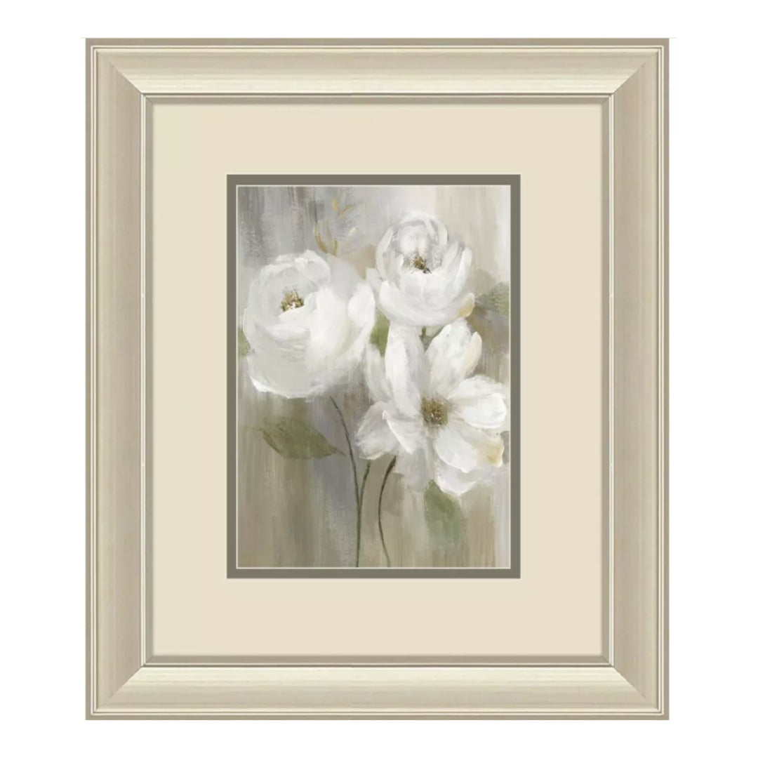 Soft Poppy Trio Framed Wall Art
