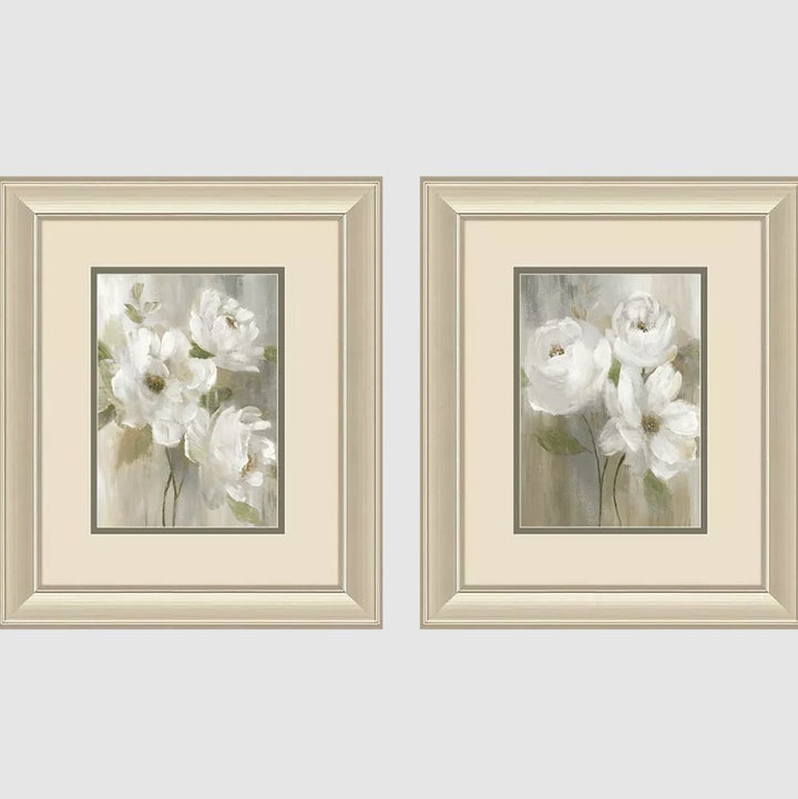 Soft Poppy Trio Framed Wall Art
