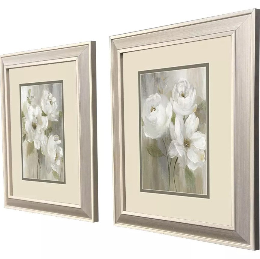 Soft Poppy Trio Framed Wall Art
