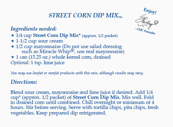 Street Corn Dip Mix