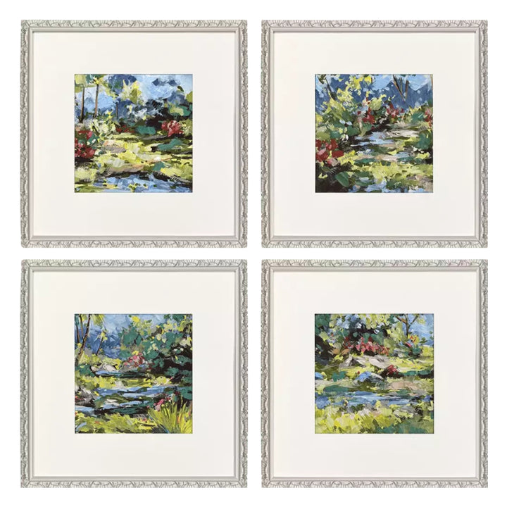 Verdant Surge Framed Wall Art