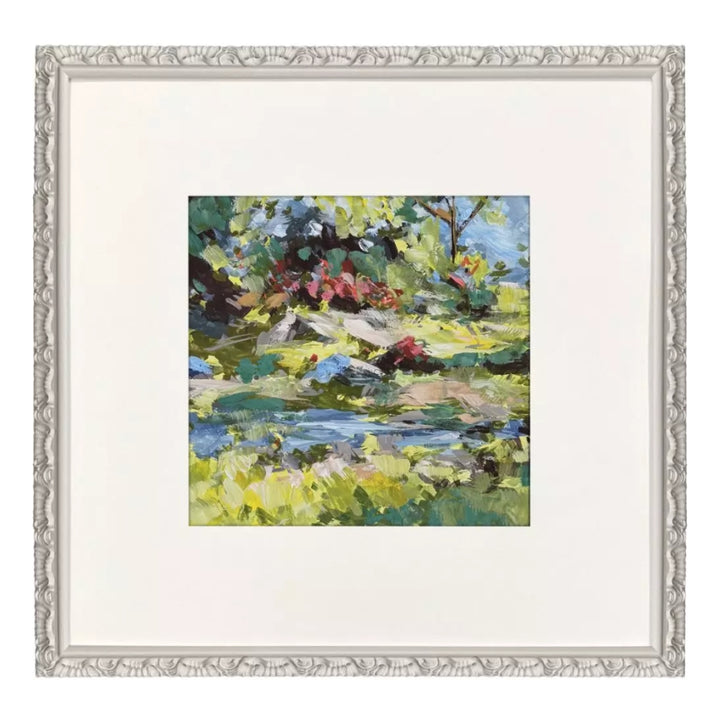Verdant Surge Framed Wall Art