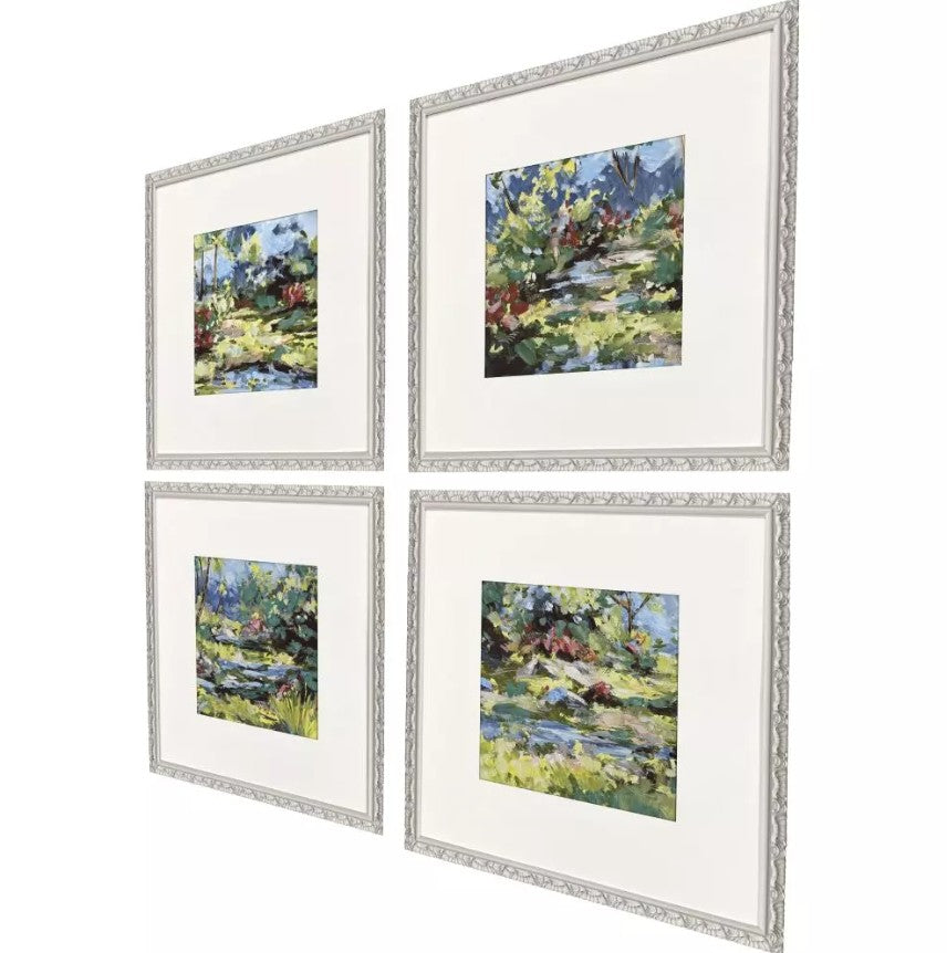 Verdant Surge Framed Wall Art