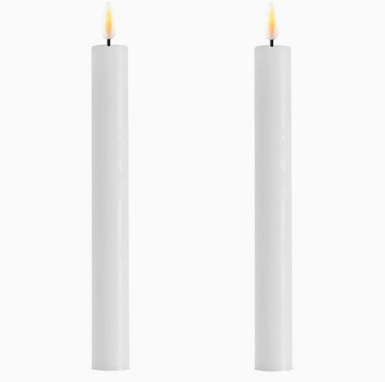 White LED Taper Candle Sets