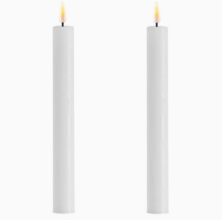 White LED Taper Candle Sets