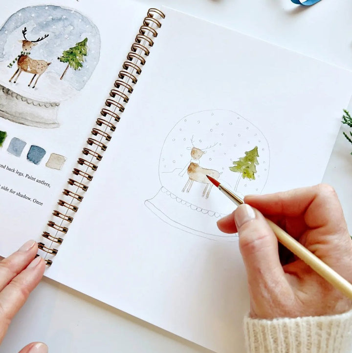 Winter Watercolor Workbook