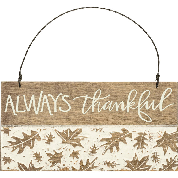 Always Thankful Ornament