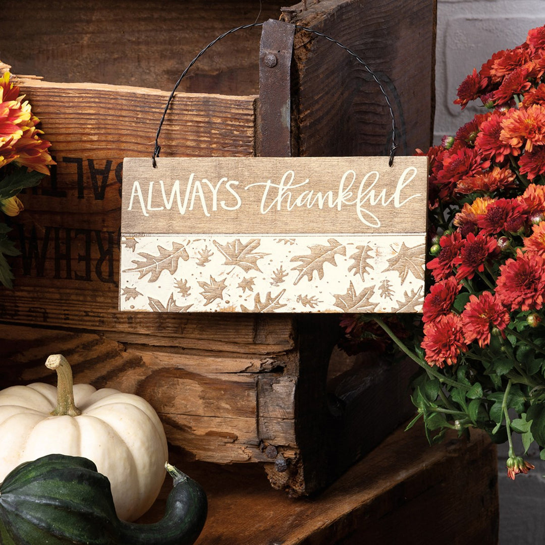 Always Thankful Ornament