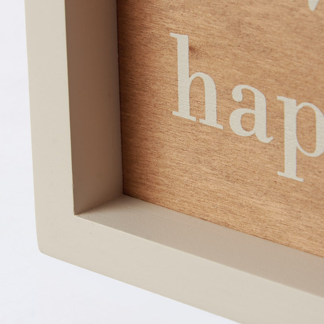 Happily Ever After Inset Box Sign