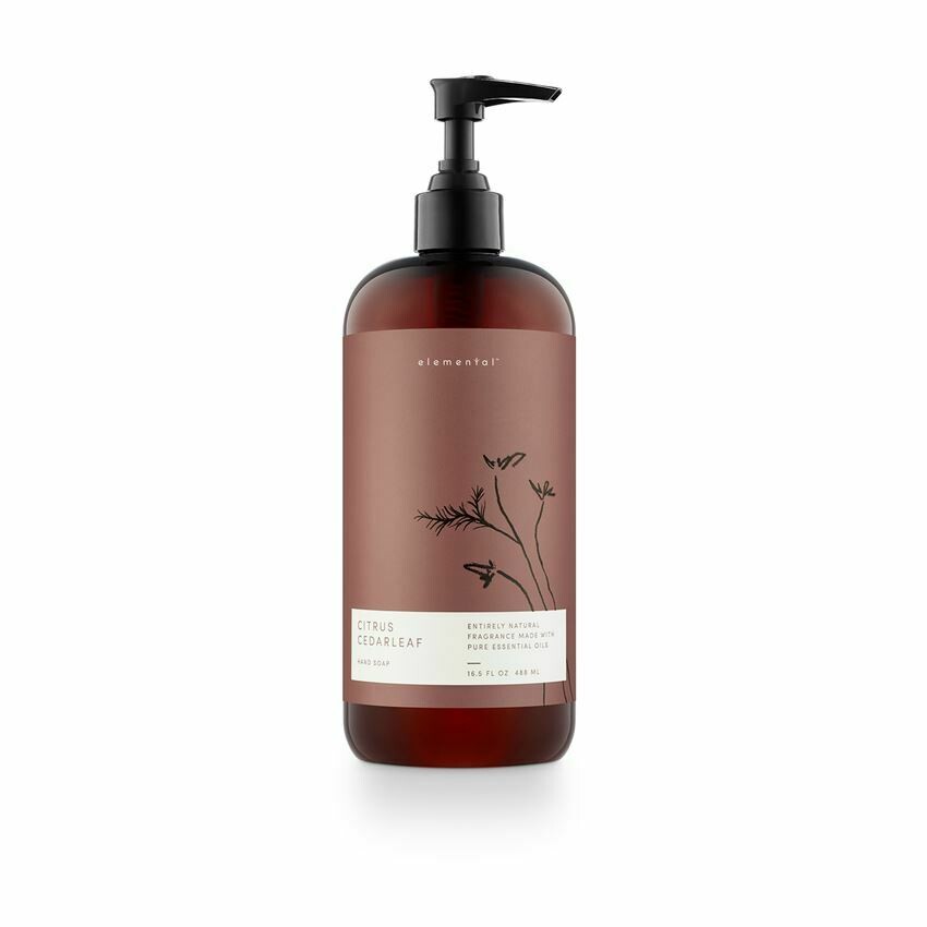 Illume elemental hand wash citrus cedarleaf