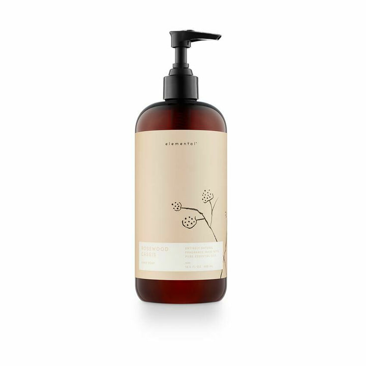 Illume elemental hand wash rosewood cassis