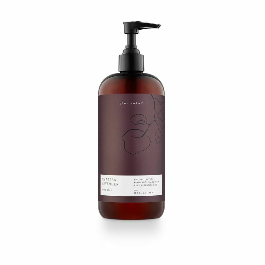 Illume elemental hand wash cypress lavender
