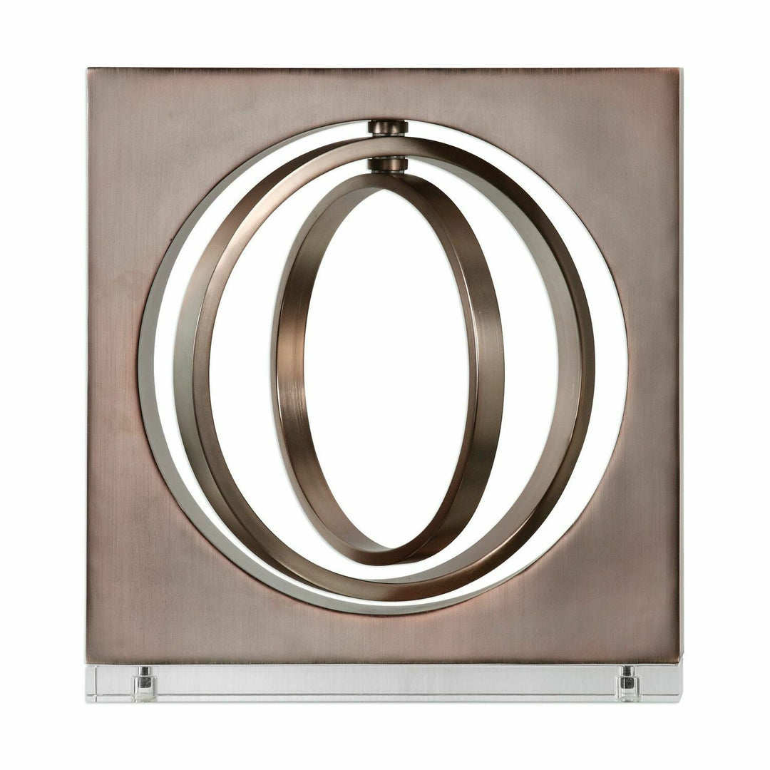 Rose Gold Sculpture