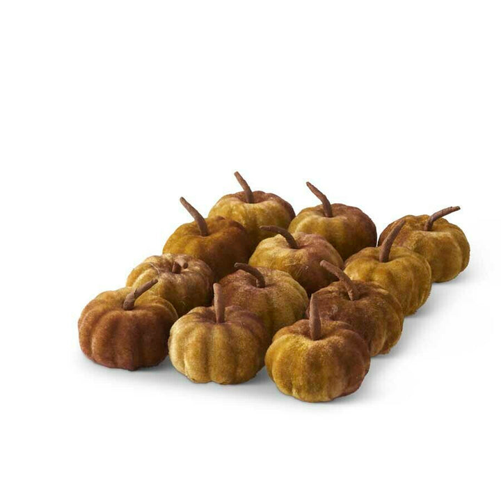 Velvet Mini Pumpkins