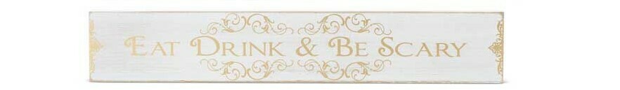 Halloween Wooden Message Tabletop Sign