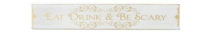 Halloween Wooden Message Tabletop Sign