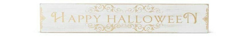 Halloween Wooden Message Tabletop Sign