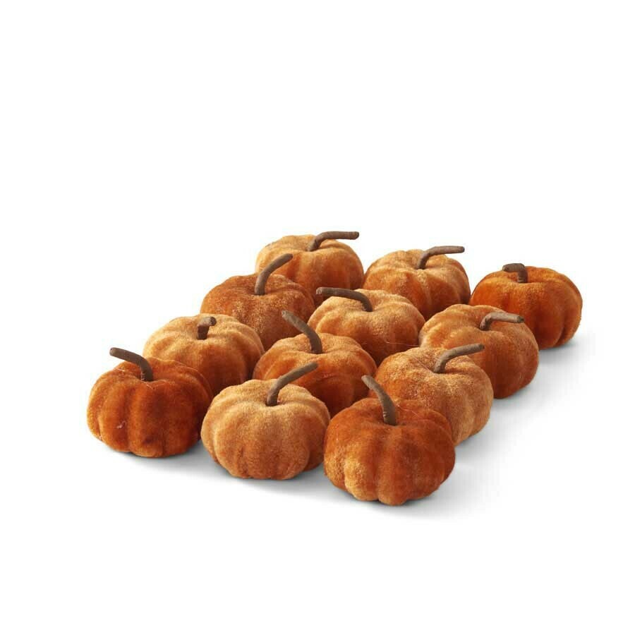 Velvet Mini Pumpkins