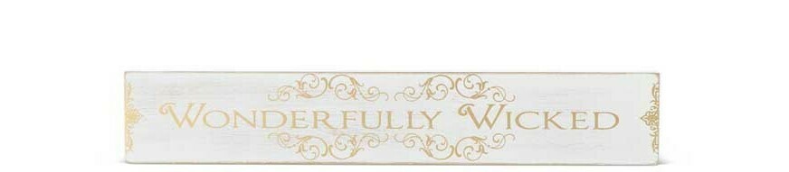 Halloween Wooden Message Tabletop Sign