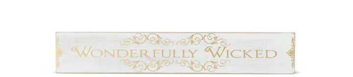 Halloween Wooden Message Tabletop Sign