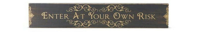 Halloween Wooden Message Tabletop Sign