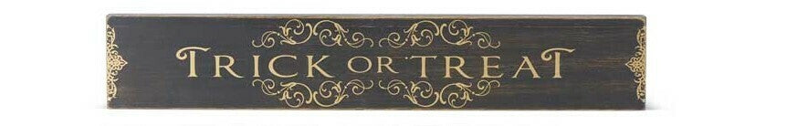 Halloween Wooden Message Tabletop Sign