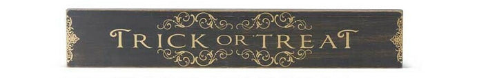 Halloween Wooden Message Tabletop Sign