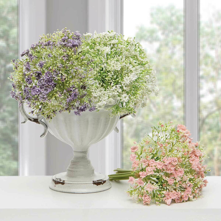 White Antique Urn