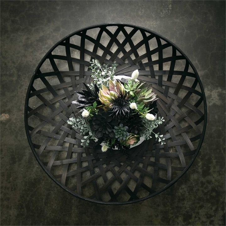 Black Succulent Pick
