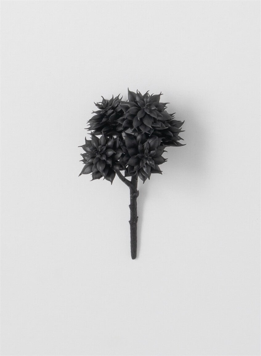 Black Succulent Pick