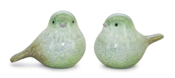 Green Terracotta Bird